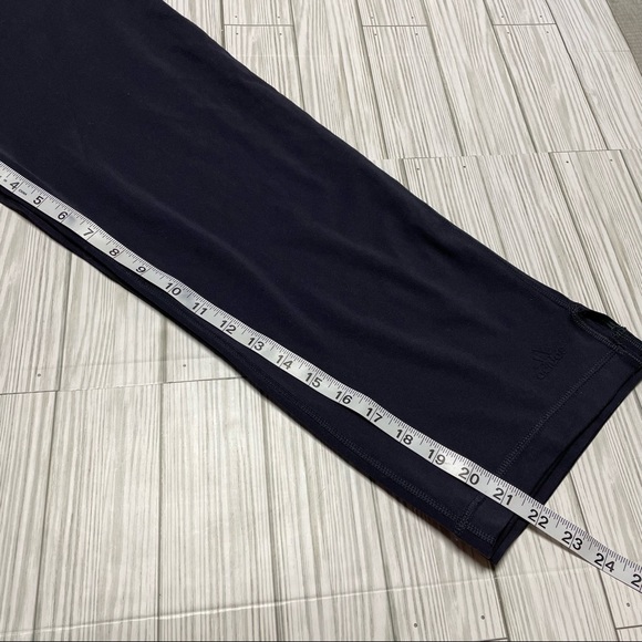BUNDLE: 2 Adidas wide leg capri leggings/pants - Picture 12 of 12